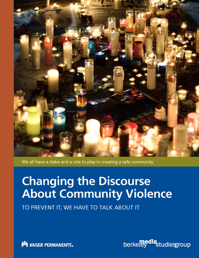 Image for Preventing Community Violence by Changing the Media’s Discourse