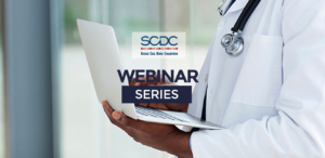 Screenshot of SCDC webinar series