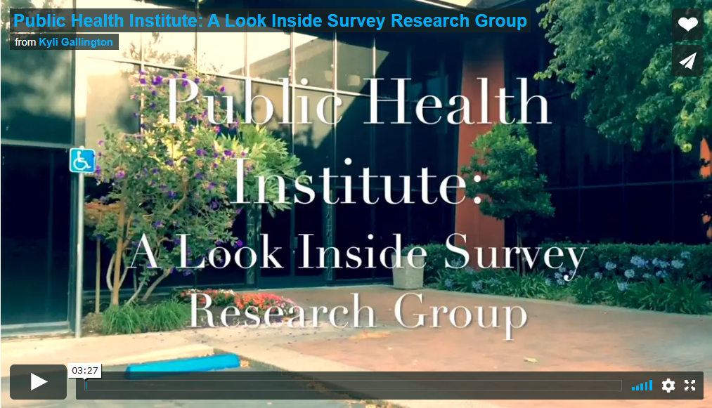 Video: A look Inside PHI's Survey Research Group