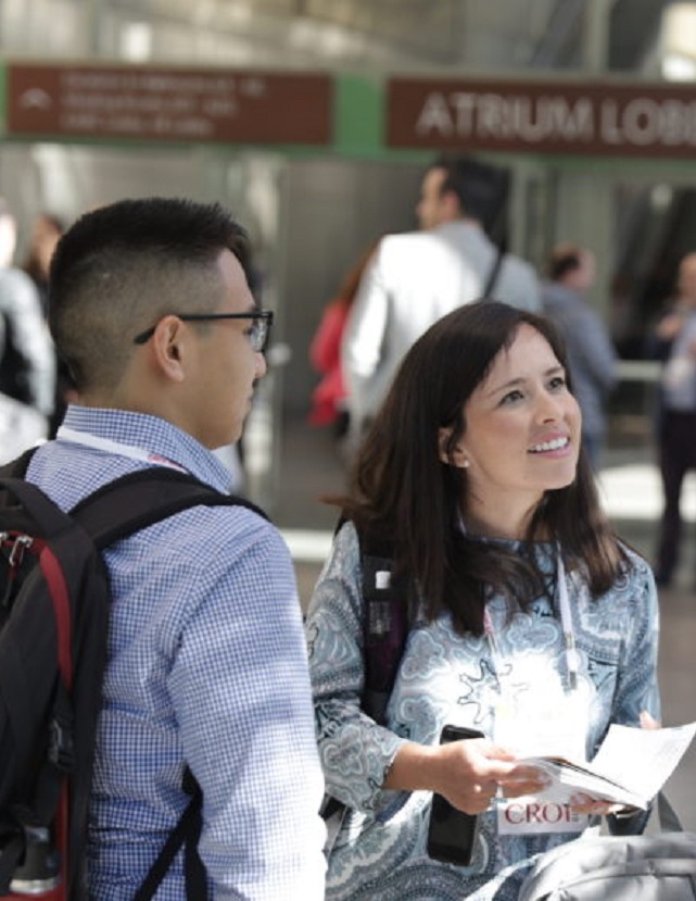 PHI/CDC fellows in conversation at a conference