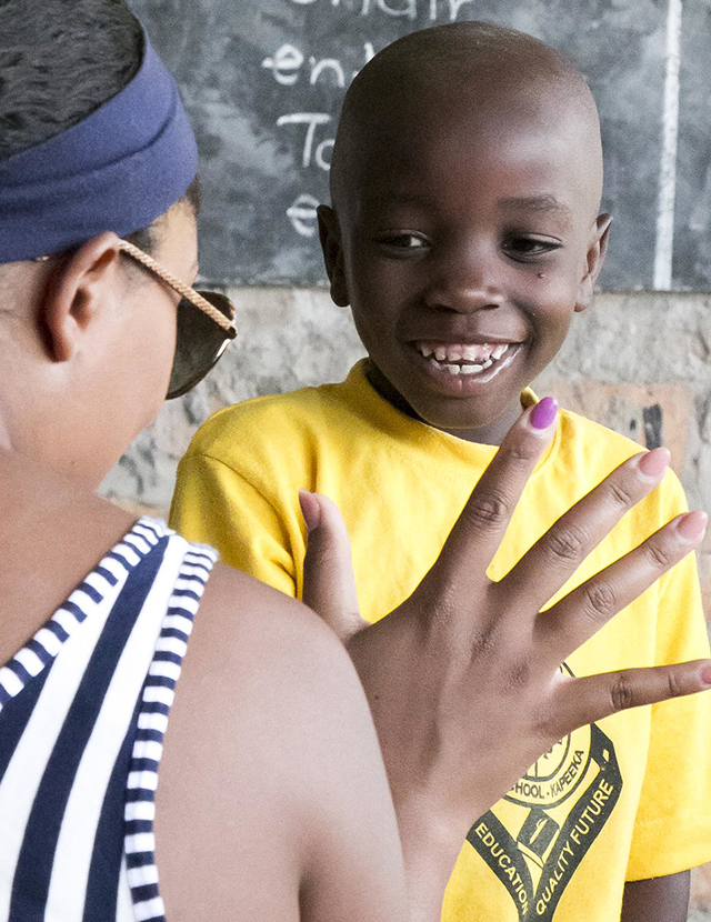 image: Fellow with child