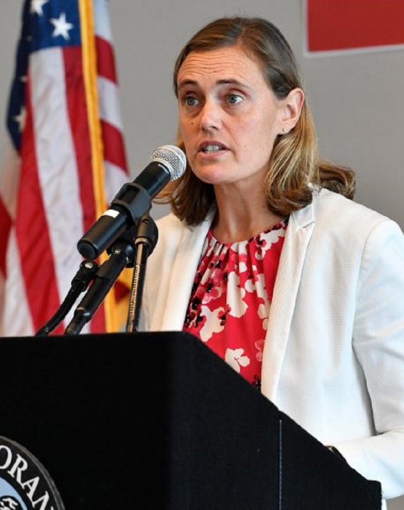 Orange County Health Care Agency Officer Dr. Nichole Quick during a news conference in Santa Ana, CA, to announce the county’s first coronavirus (COVID-19) death on Wednesday, Mar 25, 2020 (File photo by Jeff Gritchen, Orange County Register/SCNG)