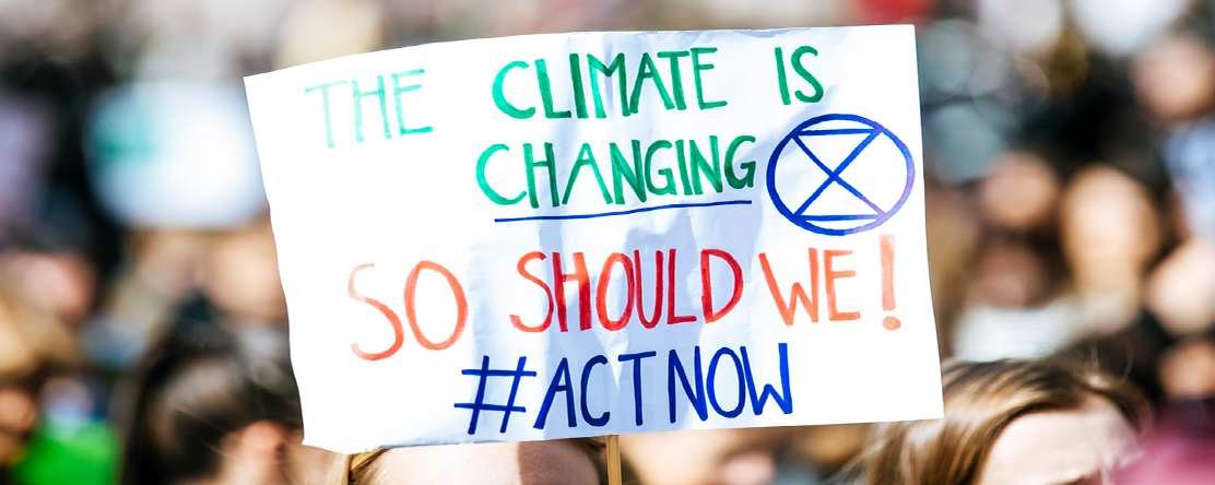 image: climate change protest