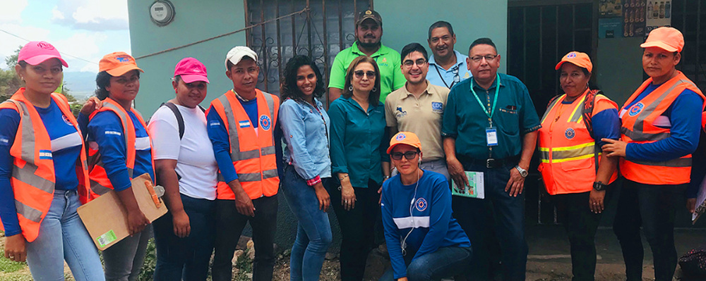 Jahn meets Dr. Martinez, a CDC-trained FETP (Field Epidemiology Training Program) graduate, and her team