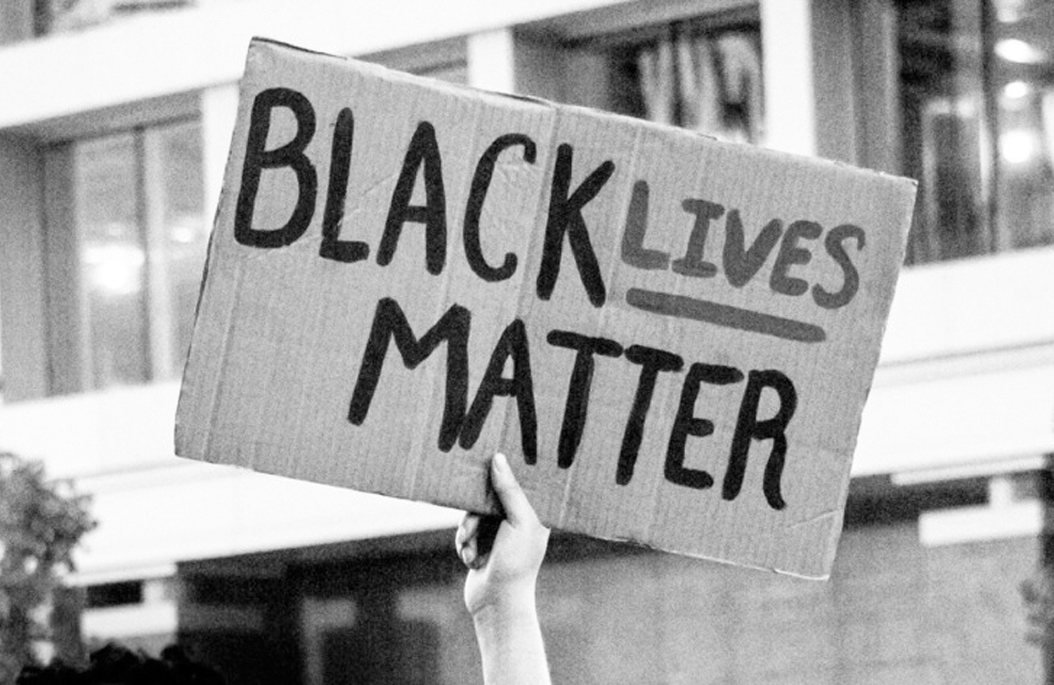 "Black Lives Matter" Sign