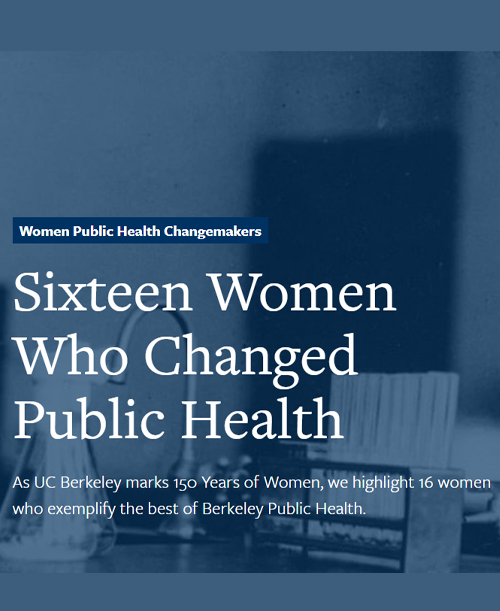 16 women who changed public health