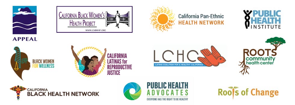 Health Equity and Racial Justice Fund co-sponsor logos