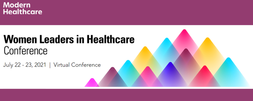 Women Leaders in Healthcare conference logo