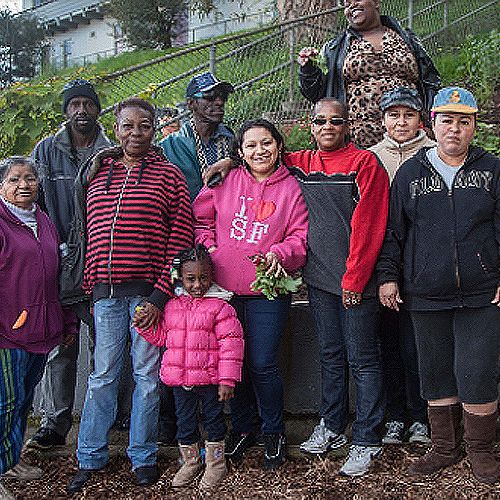 group of people at Potrero Hill