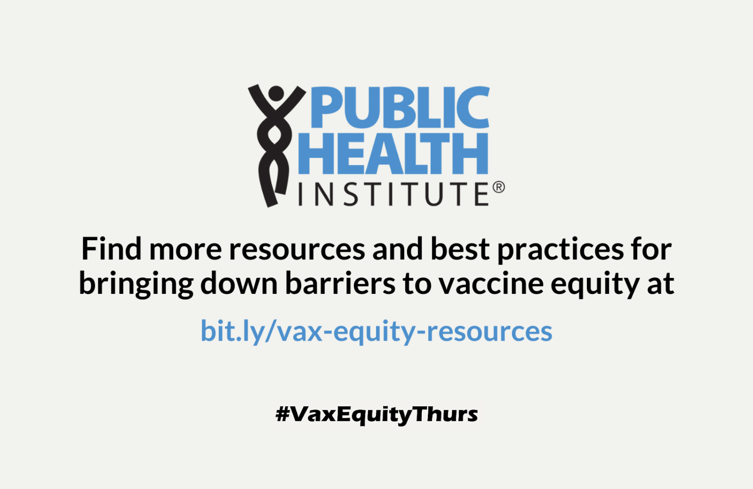 Find more vaccine equity tips on PHI's website