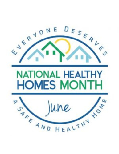 Healthy Homes Month logo