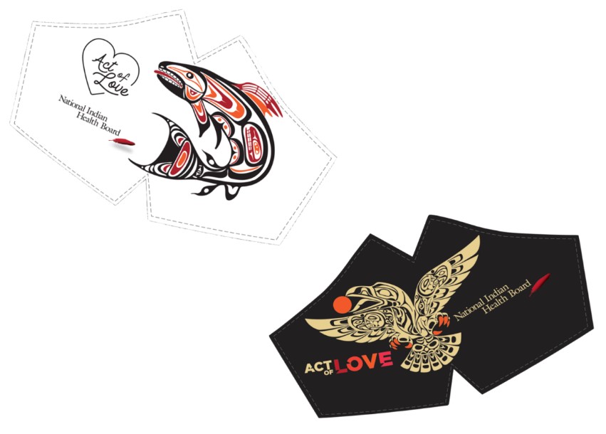 Act of Love graphics of a fish and bird