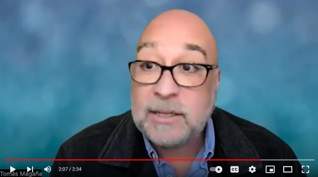 Screenshot: Tomás A. Magaña, MD, MA, FAAP