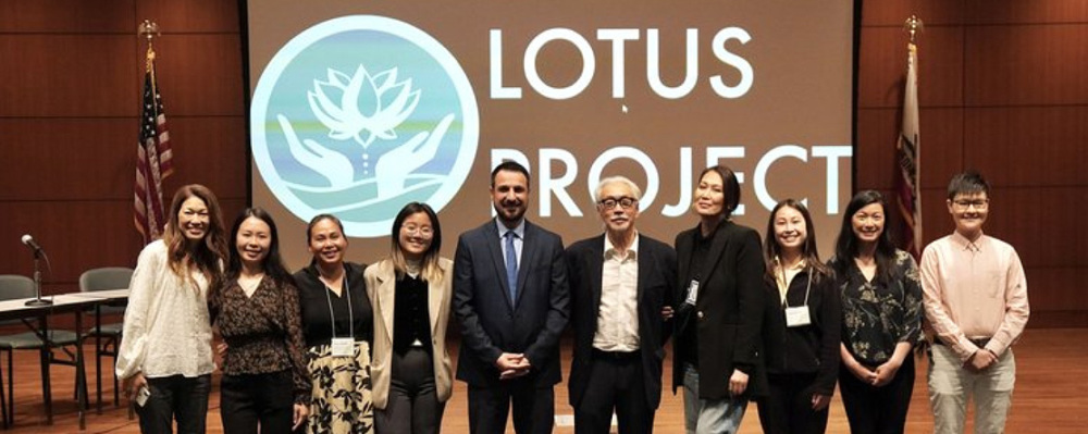 Lotus Project workshop speakers standing