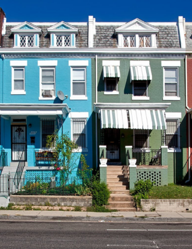 houses next to each other