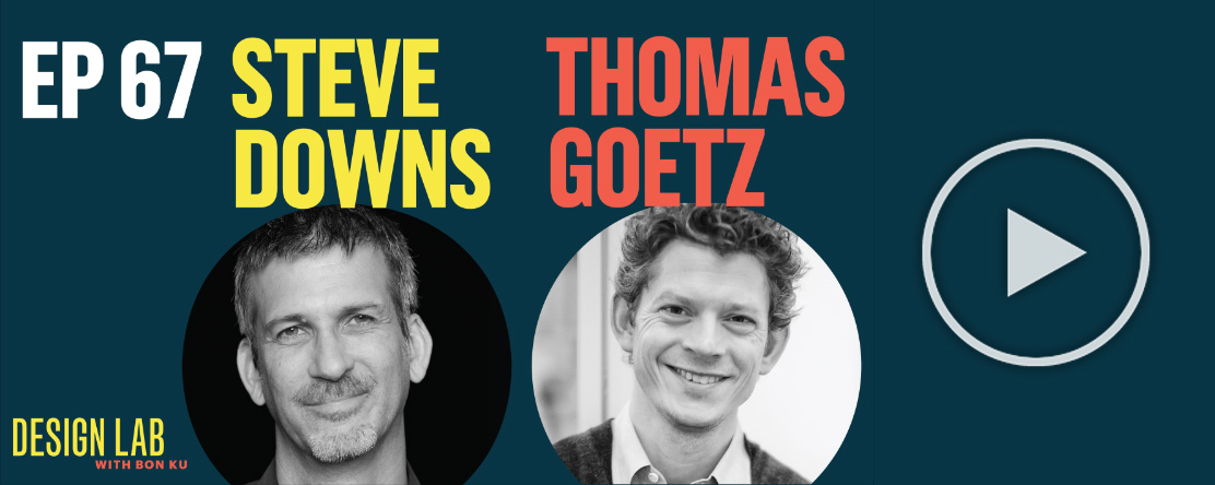 headshots of Steve Downs and Thomas Goetz