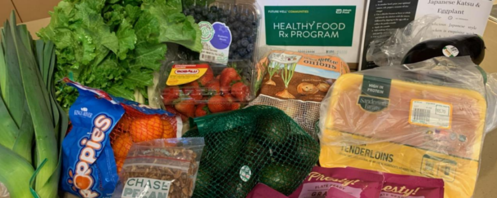 Healthy Food Rx program fruit and veggie box