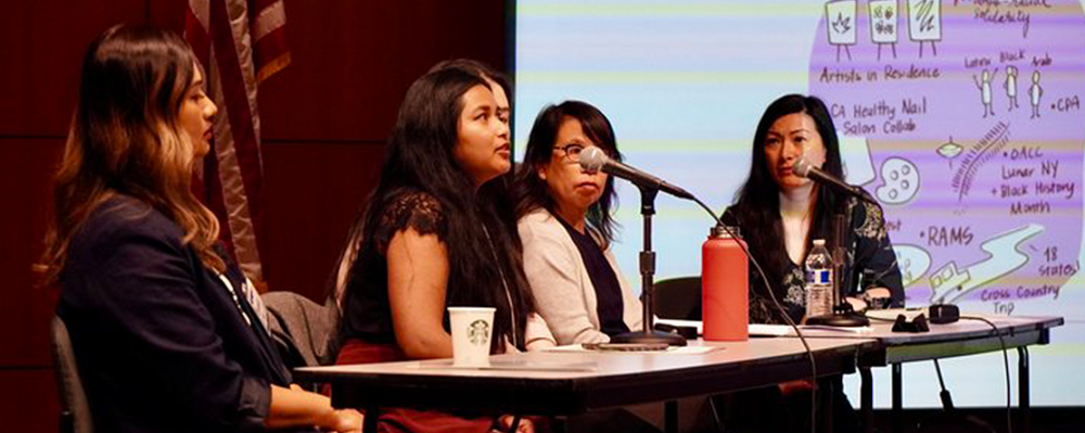 panel of Asian speakers