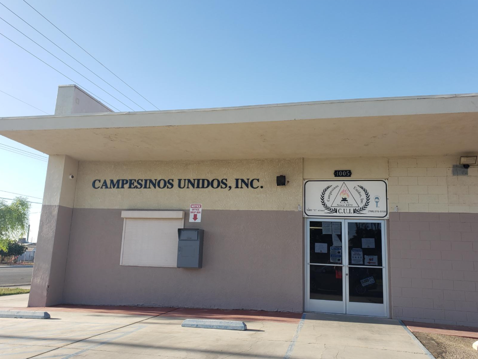 Campesinos Unidos, Inc. office located in Brawley photo by Arcela Nunez Alvarez