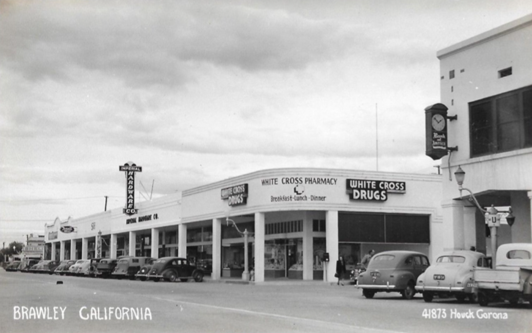 Downtown Brawley, CA 1940's