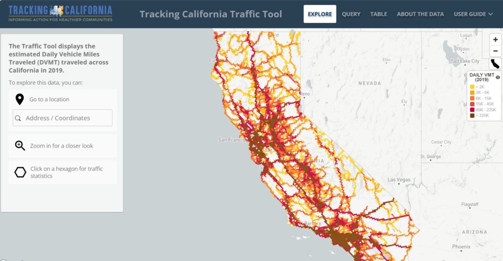 Tool: Tracking California Traffic - Public Health Institute