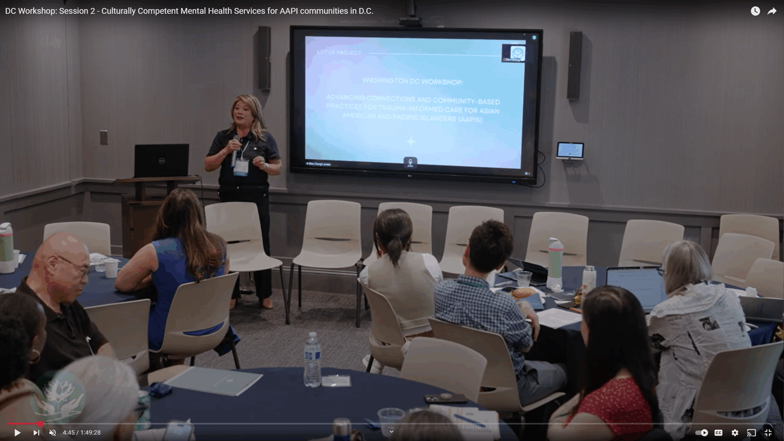 screenshot of Lotus Project Washington DC Workshop Session 2