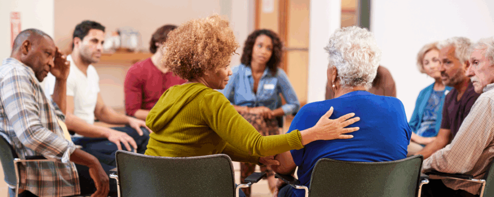 Self help meeting group
