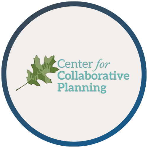 Center for Collaborative Planning logo in a circle